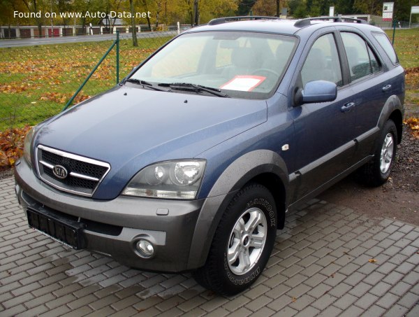 Kia Sorento I 2.5 DCR (140 лс) | Технические характеристики, расход топлива , Габариты - фото