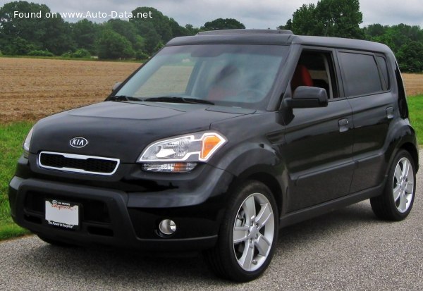 Kia Soul I 1.6 CRDi (126 лс) | Технические характеристики, расход топлива , Габариты - фото