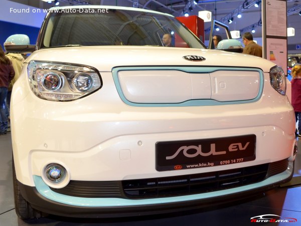 Kia Soul II EV 31 kWh (110 лс) | Технические характеристики, расход топлива , Габариты - фото