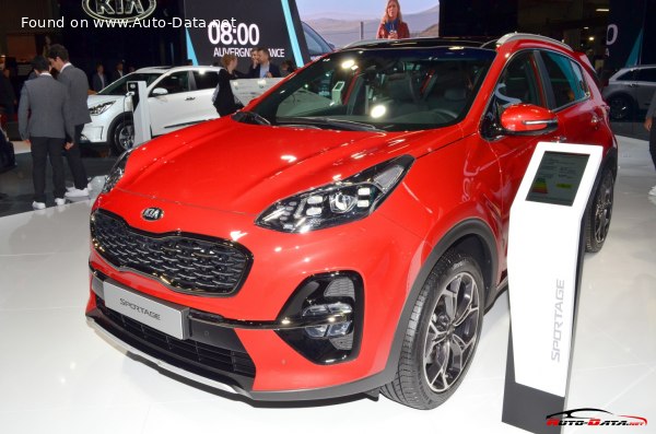 Kia Sportage IV (facelift 2018) 2.0 CRDi (185 лс) AWD | Технические характеристики, расход топлива , Габариты - фото