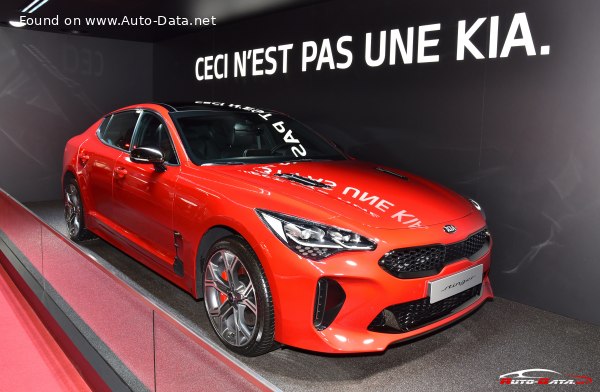 Kia Stinger 2.2 CRDi (200 лс) Automatic | Технические характеристики, расход топлива , Габариты - фото