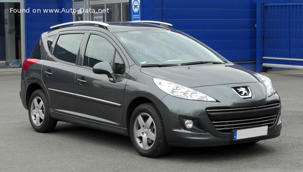 Peugeot 207 SW (facelift 2009) 1.6 HDi (109 лс) | Технические характеристики, расход топлива , Габариты - фото