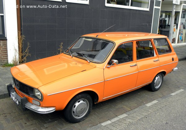 Renault 12 Variable 1.3 (1170) (50 лс) | Технические характеристики, расход топлива , Габариты - фото