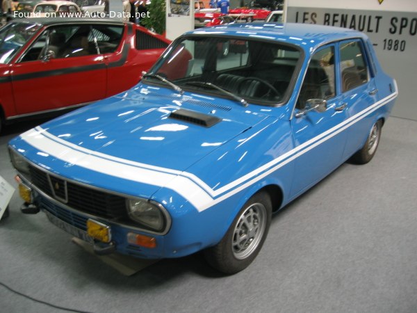 Renault 12 1.6 Gordini (113 лс) | Технические характеристики, расход топлива , Габариты - фото