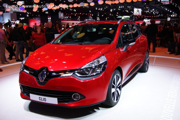 Renault Clio  4 Grandtour (Phase I) 1.2 TCe (120 лс) EDC GT | Технические характеристики, расход топлива , Габариты - фото