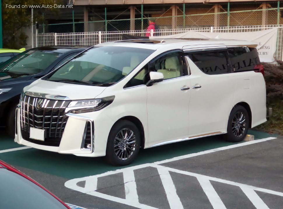 Toyota Alphard III (facelift 2018) 3.5 V6 (300 Hp) AWD Automatic /2018, 2019, 2020, 2021, 2022, 2023/  Specs - фото