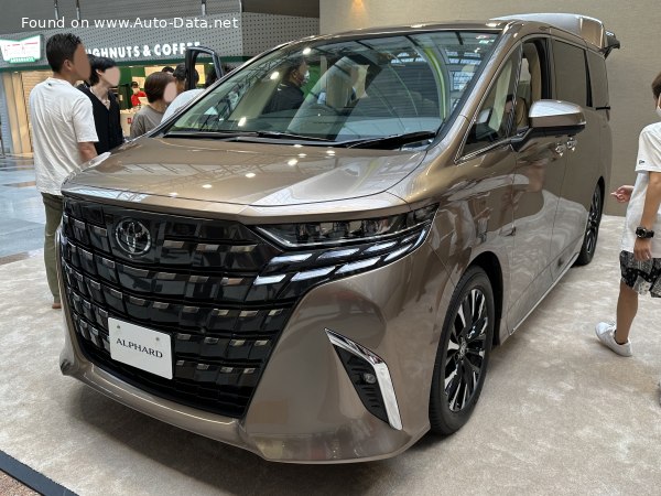 Toyota Alphard IV 2.5 (190 Hp) Hybrid E-Four e-CVT /2023, 2024, 2025/  Specs - фото