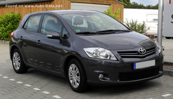 Toyota Auris (facelift 2010) 1.6 16V Valvematic (132 Hp) /2010, 2011, 2012/  Specs - фото