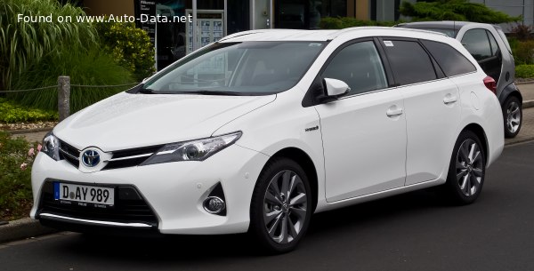 Toyota Auris II Touring Sports 1.33 Dual VVT-i (100 Hp) /2012, 2013, 2014, 2015/  Specs - фото