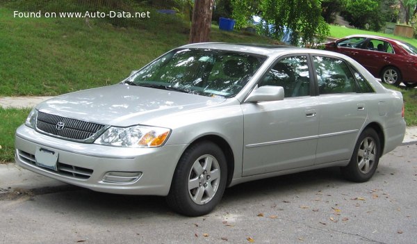 Toyota Avalon II 3.0 i V6 24V (213 Hp) /1999, 2000, 2001, 2002, 2003, 2004/  Specs - фото