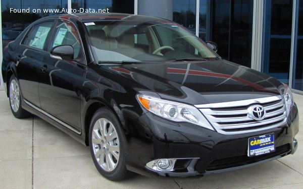 Toyota Avalon III (facelift 2010) 3.5 V6 (268 Hp) ECT-i /2010, 2011, 2012/  Specs - фото