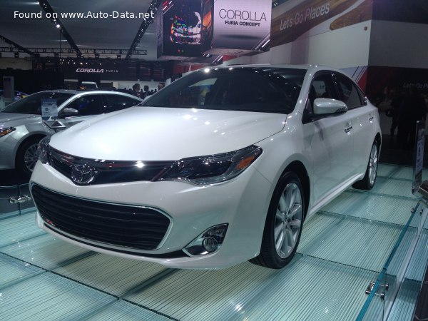 Toyota Avalon IV 3.5 V6 (268 Hp) ECT-i /2012, 2013, 2014, 2015/  Specs - фото