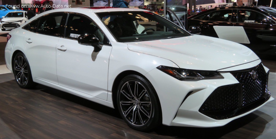 Toyota Avalon V (XX50) 2.5 (218 Hp) Hybrid ECVT /2018, 2019, 2020/  Specs - фото