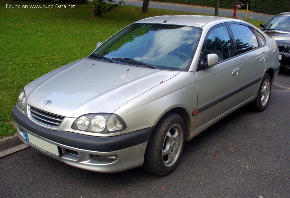 Toyota Avensis Hatch (T22) 2.0 (128 Hp) /1997, 1998, 1999, 2000, 2001, 2002, 2003/  Specs - фото