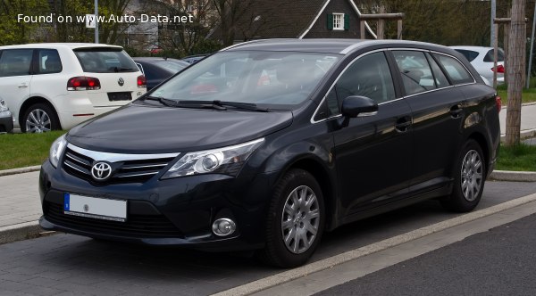 Toyota Avensis III Wagon (facelift 2012) 2.2 D-CAT (150 Hp) /2012, 2013, 2014, 2015/  Specs - фото