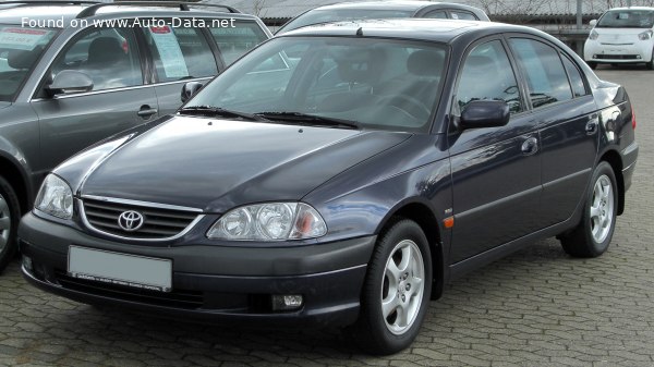 Toyota Avensis (T22) 2.0 16V (150 Hp) /2000, 2001, 2002, 2003/  Specs - фото