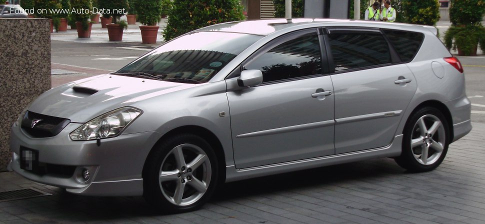Toyota Caldina (T24) 1.8i (132 Hp) /2002, 2003, 2004, 2005, 2006, 2007/  Specs - фото