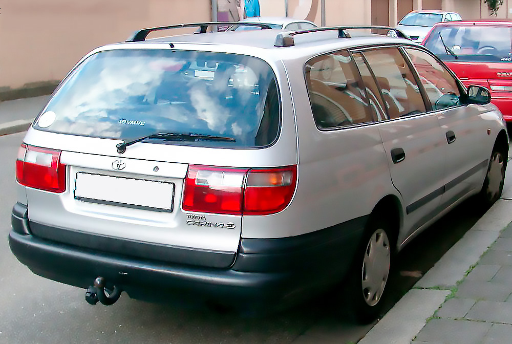 Toyota Carina E Wagon (T19) 1.6 i 16V (99 Hp) /1997, 1998/  Specs - фото