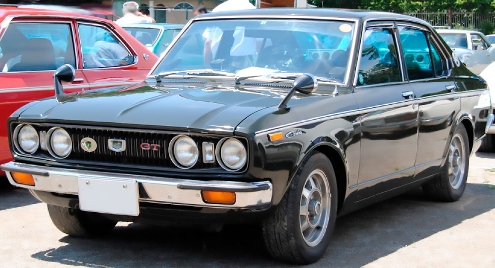 Toyota Carina (TA1) 1.6 (75 Hp) /1976, 1977/ Specs - фото