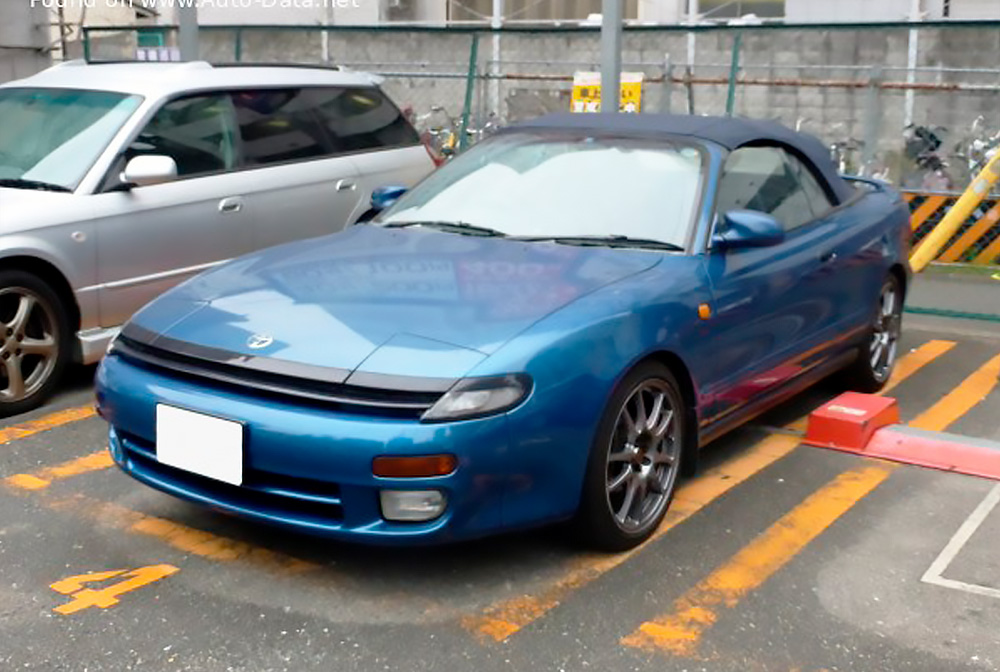Toyota Celica Cabrio (T18) 2.0 GTi (ST182) (156 Hp) /1989, 1990, 1991, 1992, 1993, 1994/  Specs - фото