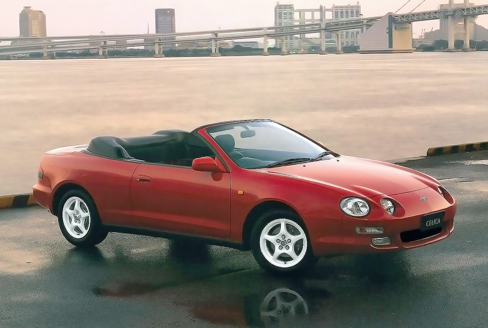 Toyota Celica Cabrio (T20) 2.2i GT (136 Hp) /1994, 1995, 1996, 1997, 1998, 1999/  Specs - фото