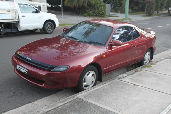 Toyota Celica (T18) 2.0 GT-i 16V (156 Hp) /1989, 1990, 1991, 1992, 1993, 1994/  Specs - фото