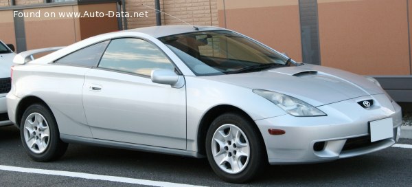 Toyota Celica (T23) 1.8 VVTL-I T-Sport (192 Hp) Automatic /2000, 2001, 2002/  Specs - фото