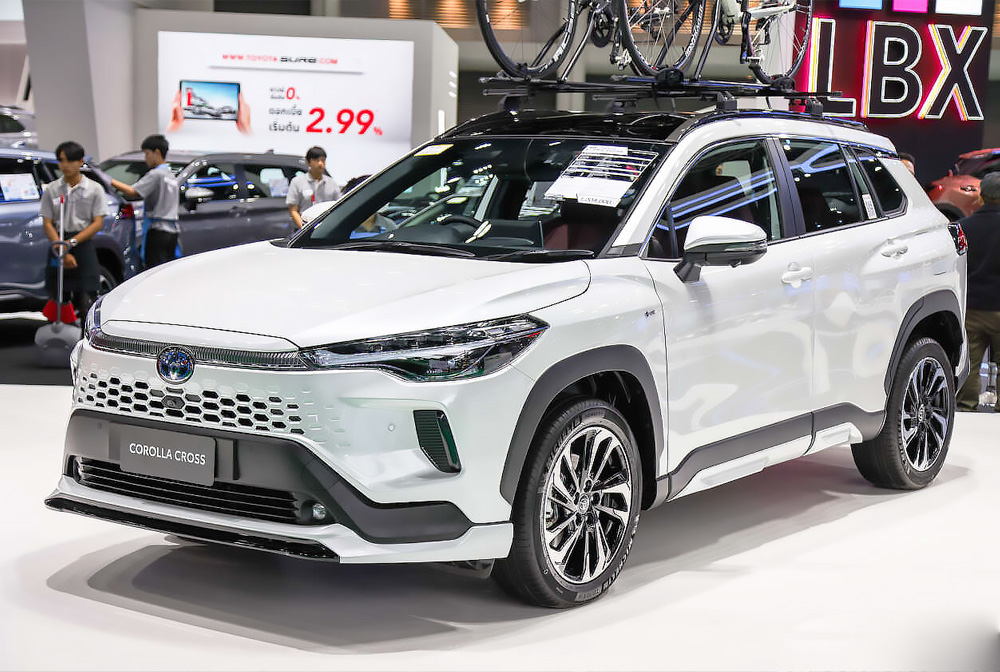 Toyota Corolla Cross (facelift 2024) 1.8 (122 Hp) Full Hybrid E-CVT /2024, 2025/  Specs - фото