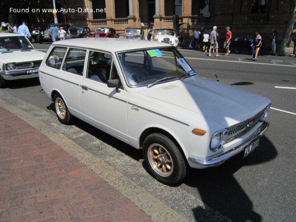 Toyota Corolla I Station Wagon (E10) 1200 (68 Hp) /1969, 1970/  Specs - фото