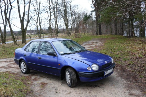 Toyota Corolla VIII (E110) 1.3 i 16V (86 Hp) /1997, 1998, 1999, 2000/  Specs - фото