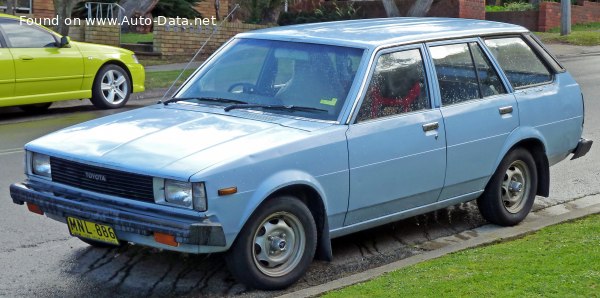 Toyota Corolla Wagon IV (E70) 1.3 (KE70) (60 Hp) /1979, 1980, 1981, 1982/ Specs - фото