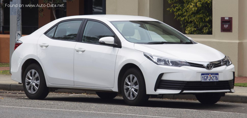 Toyota Corolla XI (E170, facelift 2016) 1.6 Valvematic (132 Hp) /2016, 2017, 2018/  Specs - фото
