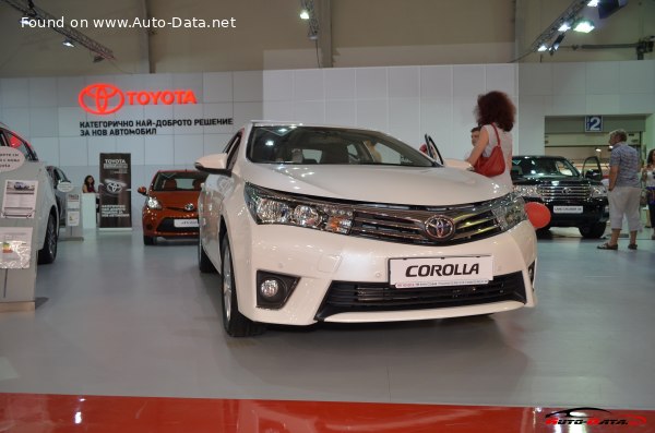 Toyota Corolla XI (E170) 1.33 Dual VVT-i (100 Hp) /2012, 2013, 2014, 2015/  Specs - фото