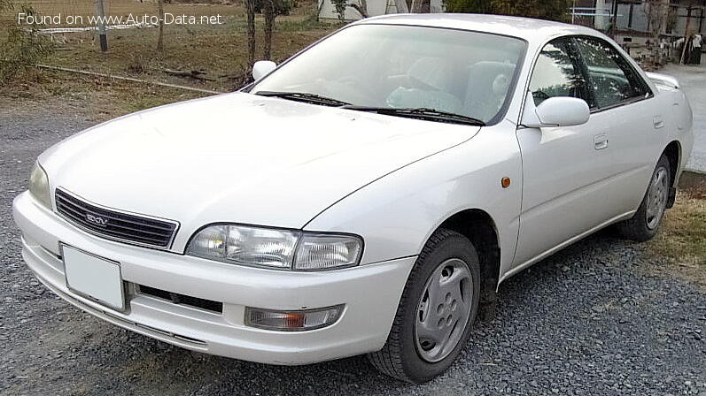 Toyota Corona EXiV 1.8i (125 Hp) /1993, 1994, 1995, 1996, 1997, 1998/  Specs - фото