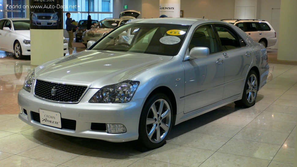 Toyota Crown XII Athlete (S180, facelift 2005) 2.5 V6 24V (215 Hp) Automatic /2005, 2006, 2007, 2008/  Specs - фото