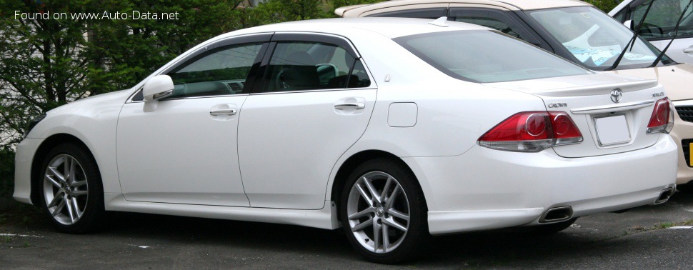 Toyota Crown XIII Athlete (S200, facelift 2010) 2.5 i-Four V6 24V (203 Hp) 4WD Automatic /2010, 2011, 2012/  Specs - фото