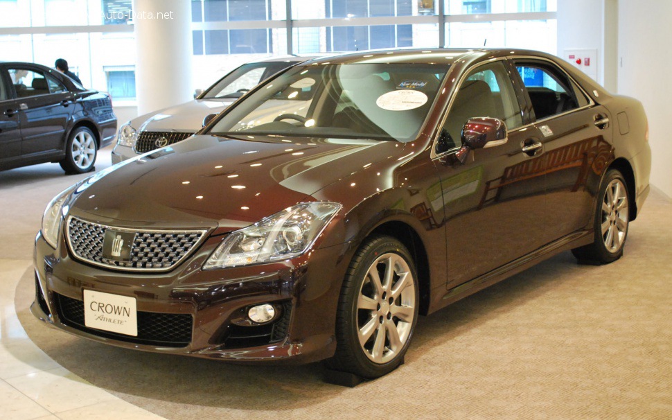 Toyota Crown XIII Athlete (S200) 3.5 T V6 24V (360 Hp) Automatic /2008, 2009, 2010/  Specs - фото