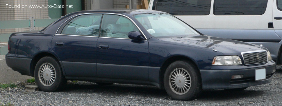 Toyota Crown Majesta I (S140, facelift 1993) 4.0 i-Four V8 32V (260 Hp) 4x4 Automatic /1993, 1994, 1995/  Specs - фото