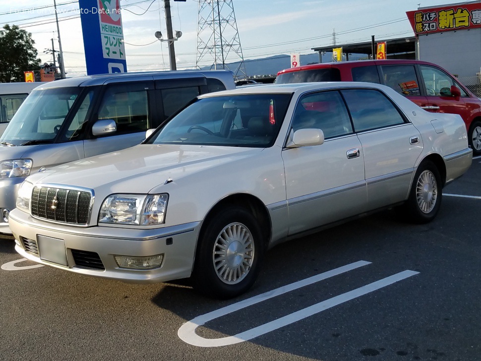 Toyota Crown Majesta II (S150, facelift 1997) 4.0 V8 32V (280 Hp) Automatic /1997, 1998, 1999/  Specs - фото