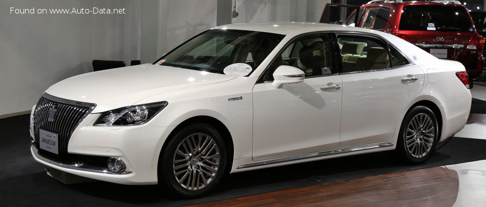 Toyota Crown Majesta VI (S210) 2.5 (178+143 Hp) Hybrid 4WD e-CVT /2013, 2014, 2015, 2016, 2017, 2018/  Specs - фото