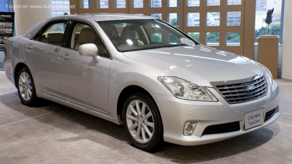 Toyota Crown XIII Royal (S200, facelift 2010) 2.5 i-Four V6 24V (203 Hp) 4WD Automatic /2010, 2011, 2012/  Specs - фото
