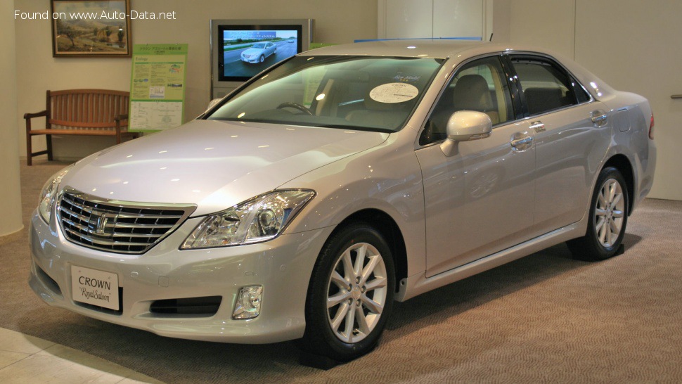 Toyota Crown XIII Royal (S200) 2.5 i-Four V6 24V (215 Hp) 4WD Automatic /2008, 2009, 2010/  Specs - фото