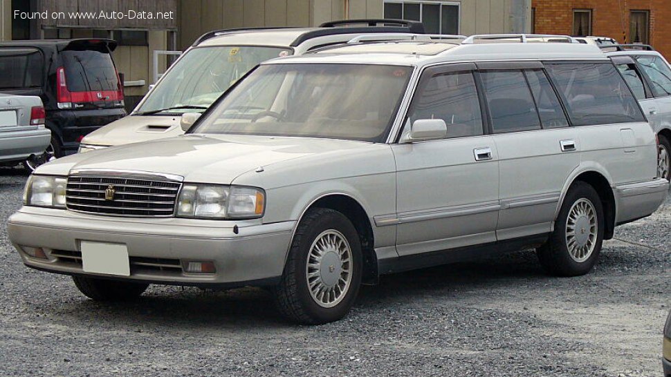 Toyota Crown Wagon (GS130) 2.5 i (180 Hp) /1987, 1988, 1989, 1990, 1991, 1992, 1993, 1994, 1995, 1996, 1997, 1998, 1999/  Specs - фото