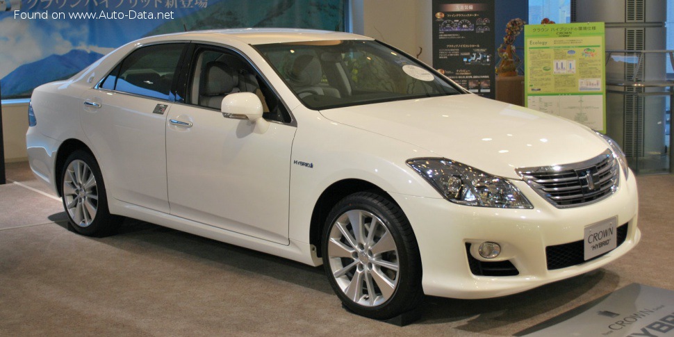 Toyota Crown XIII (S200) 3.5 V6 24V (296+200 Hp) Hybrid e-CVT /2008, 2009, 2010/  Specs - фото