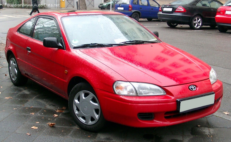 Toyota Cynos (EL54) 1.5i 16V Beta (110 Hp) Automatic /1995, 1996, 1997, 1998, 1999/  Specs - фото