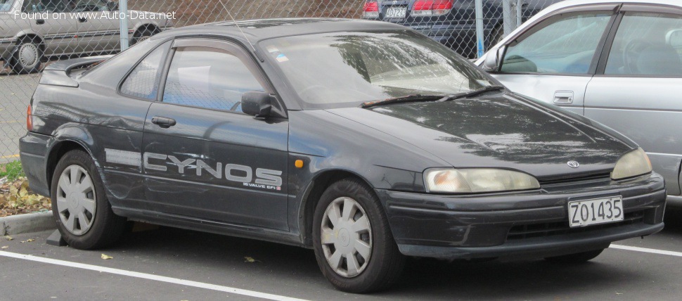 Toyota Cynos (L44) 1.5i 16V (115 Hp) /1991, 1992, 1993, 1994, 1995/  Specs - фото