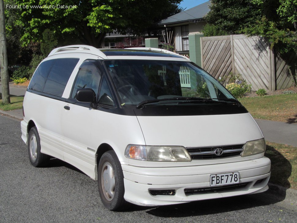 Toyota Estima I 2.4 i (132 Hp) /1990, 1991, 1992, 1993, 1994, 1995, 1996, 1997, 1998, 1999/  Specs - фото