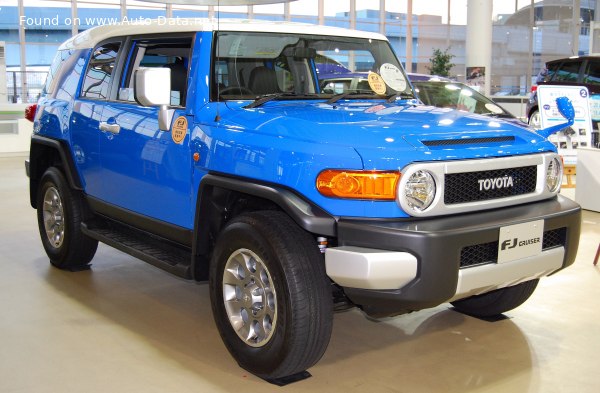 Toyota FJ Cruiser 4.0 V6 (239 Hp) 4WD Automatic /2006, 2007, 2008, 2009/  Specs - фото