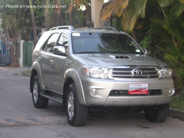 Toyota Fortuner I (facelift 2008) 3.0 D-4D (171 Hp) 4WD /2008, 2009, 2010, 2011/  Specs - фото