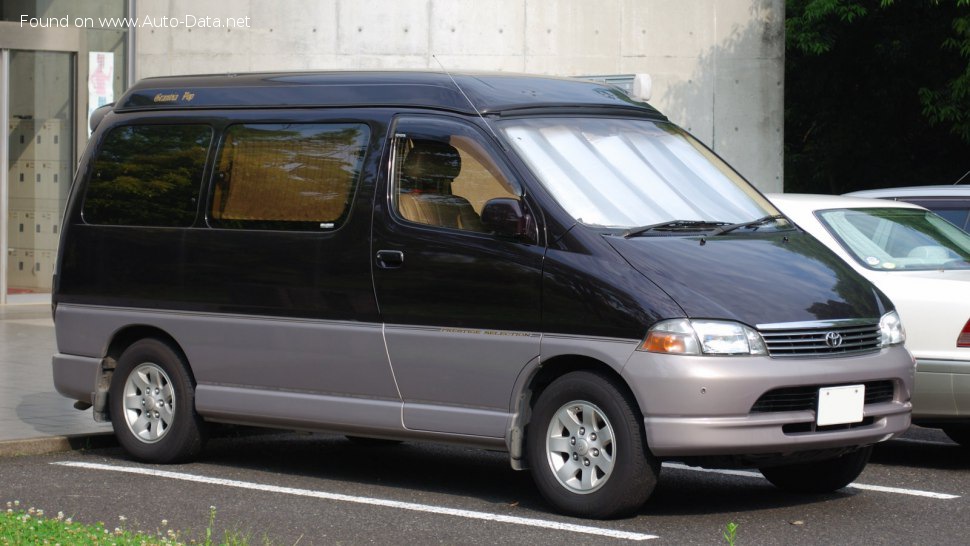 Toyota Granvia 2.7 i (152 Hp) /1995, 1996, 1997, 1998, 1999, 2000, 2001, 2002/  Specs - фото
